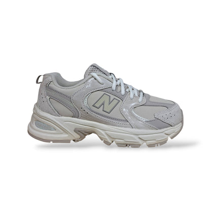 New Balance 530 Sneakers Bambini Ragazzi Beige Chiaro | Taglia 20-40 | Pelle Tessuto | Scarpetteria Gica