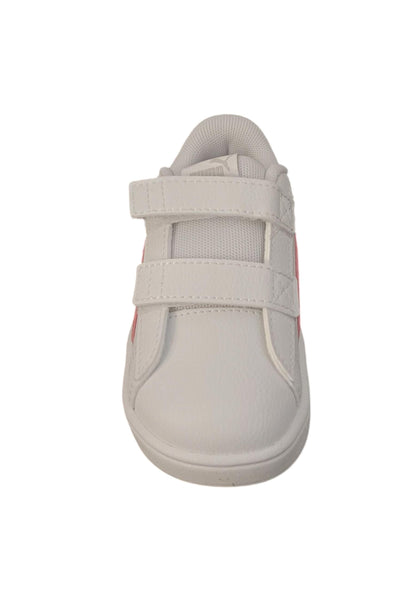 Scarpe sneakers Bambine e ragazze PUMA rickie classic  bianco-fuxja velcro
