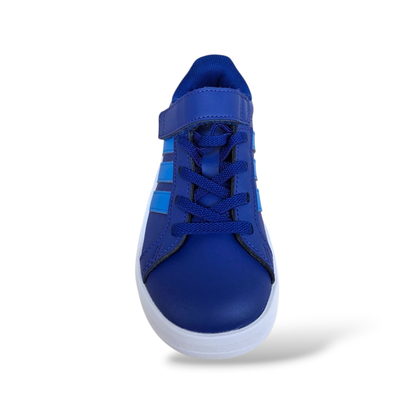 sneakers-blue-azzurro-vivaci-bambini-adidas-grand-court-ki7193-pelle-velcro-lacci-elastici-autunno-inverno-scarpetteria-gica-trani
