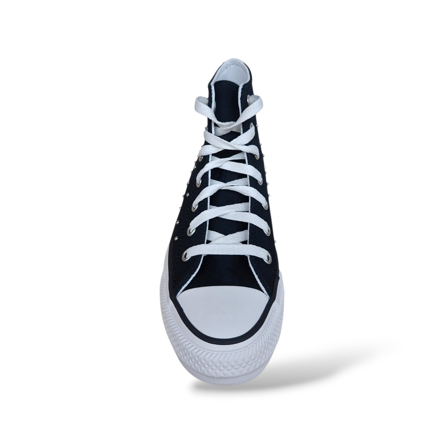 Converse Chuck Taylor Sneakers Bambine Ragazze Nero Bianco | Taglia 27-40 | Tela Borchie | Scarpetteria Gica