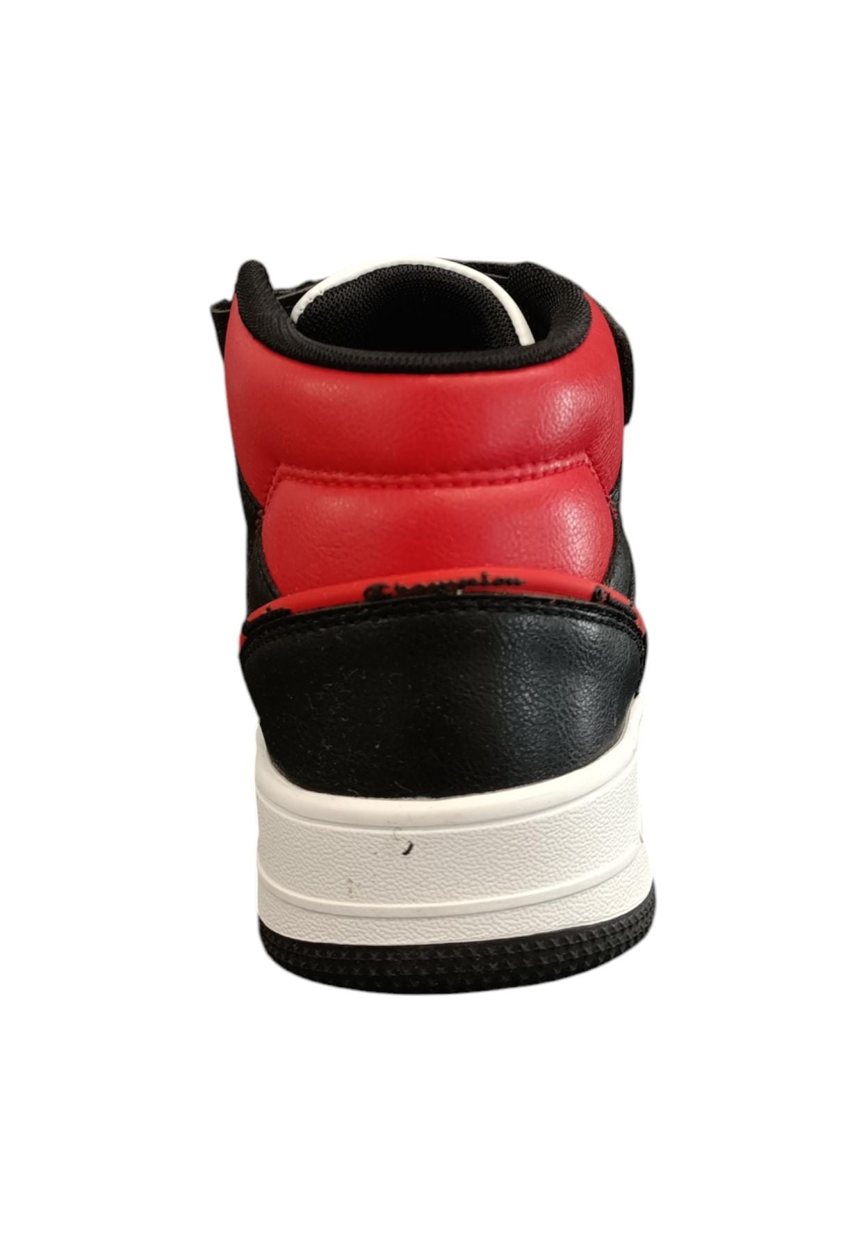 Scarpe sneakers Unisex bambini Champion REBOUND  bianco-nero laccio elastico