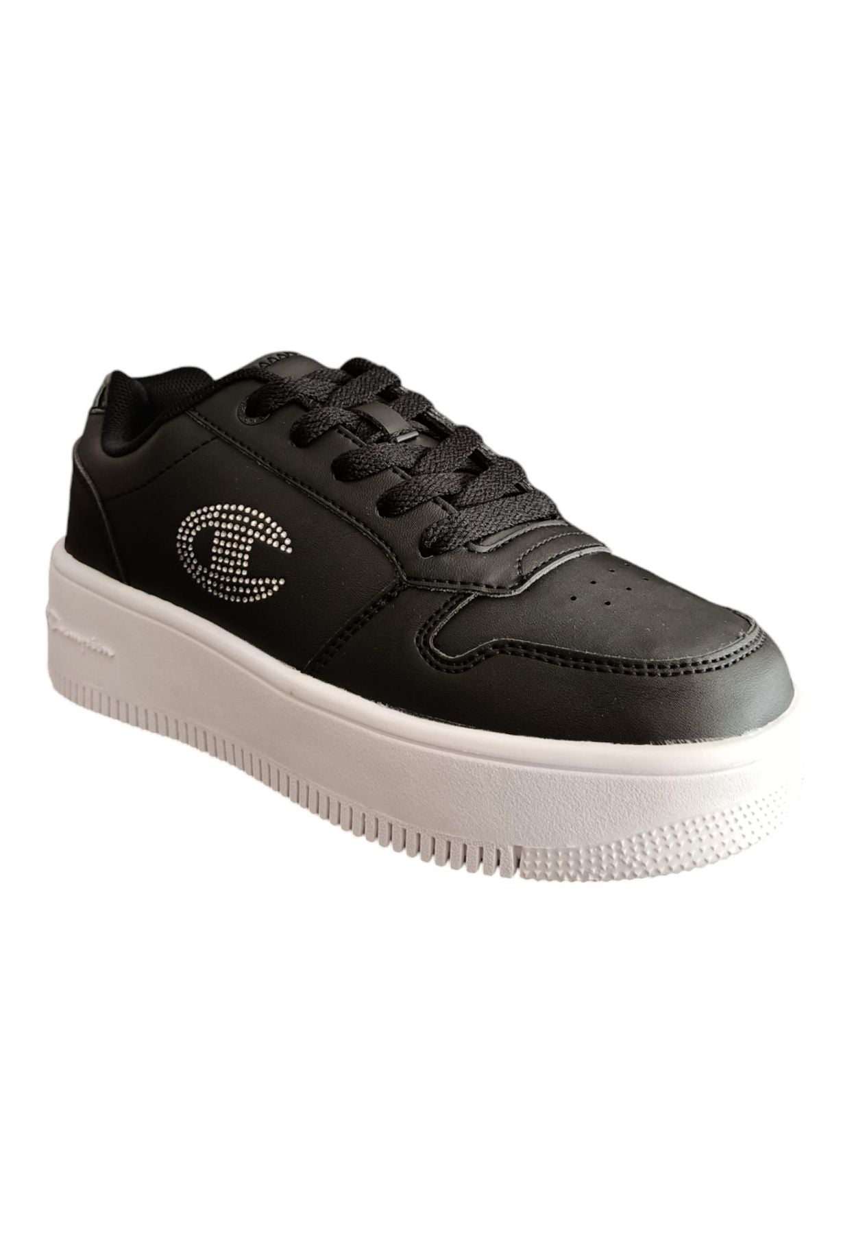 Scarpe sneakers Unisex bambini Champion REBOUND  lilla laccio elastico