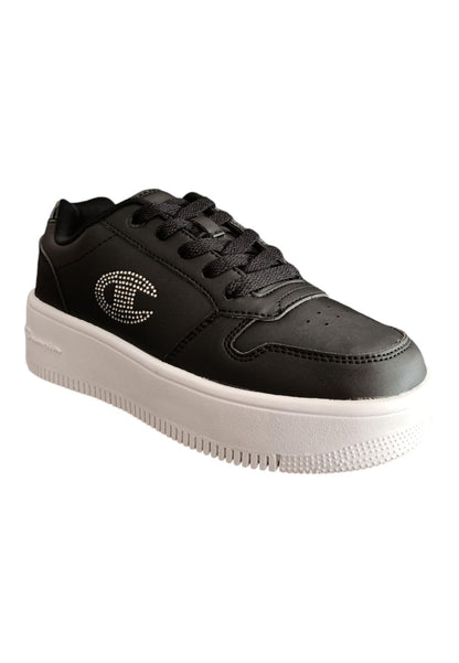 Scarpe sneakers Unisex bambini Champion REBOUND  lilla laccio elastico