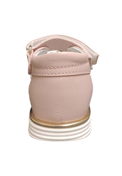 Scarpe sandalo tallonato Bambine balducci CITA  rosa-bianco-oro velcro