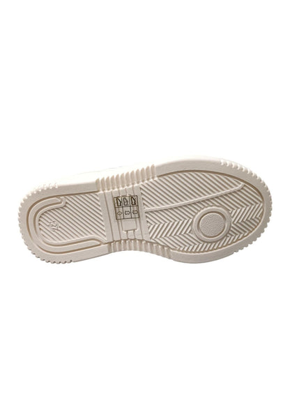 Scarpe sneakers Unisex bambini balducci OTRO  bianco-verdone-grigio laccio e zip laterale