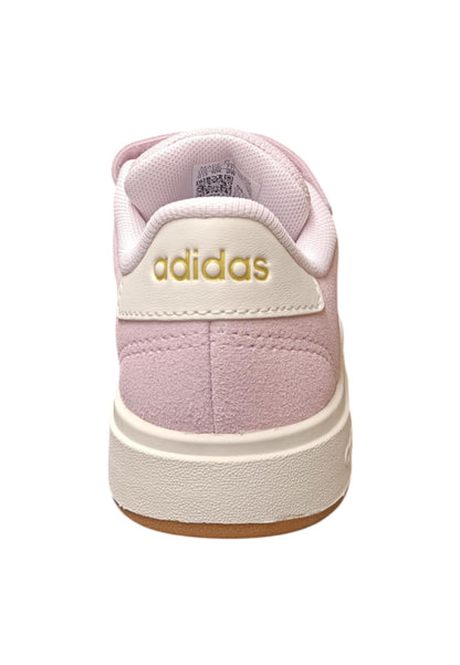 sarpe sneakers Bambine e ragazze adidas GRAND COURT  rosa-bianco velcro