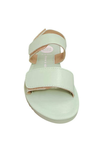Sandali bambina Gioseppo Rehoboth menta pelle