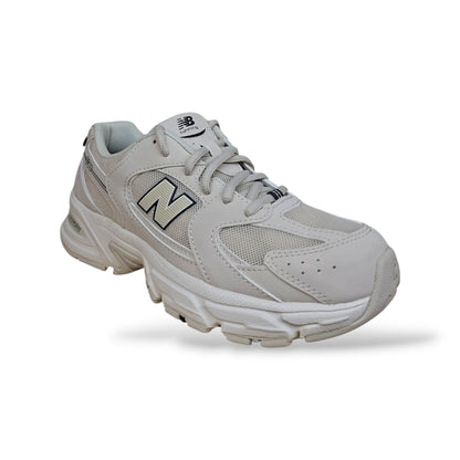 New Balance 530 Sneakers Bambini Ragazzi Beige Bianco | Taglia 20-40 | Pelle Tessuto | Scarpetteria Gica
