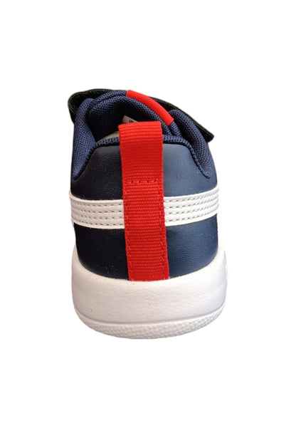Scarpe sneakers Unisex bambini PUMA COURTFLEX  blue-bianco-rosso velcro