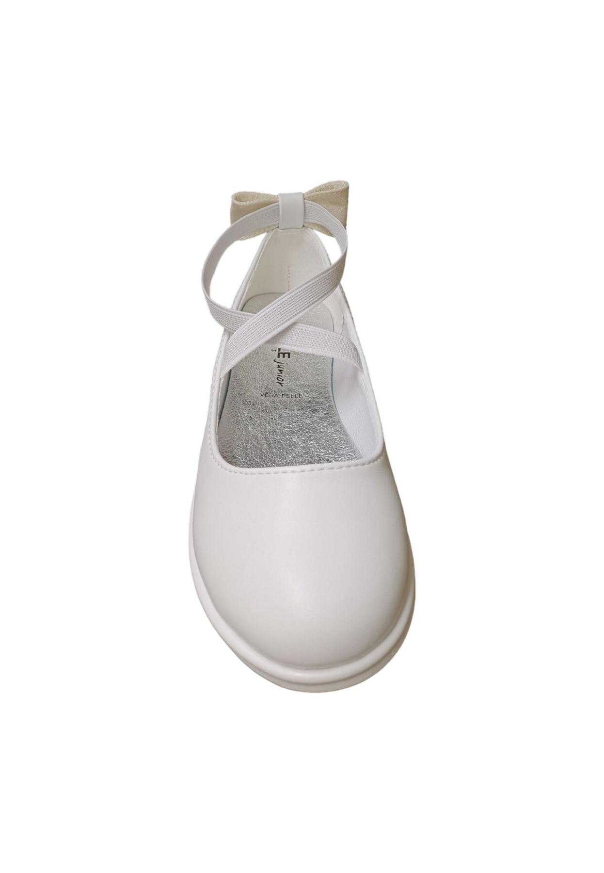 Ballerina bambina Gaelle Madame bianco multicolore pelle elastico elegance style