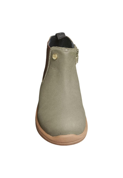 Stivaletto Bambine Gioseppo CIGAND Verde con Zip - Scarpe Nabuk