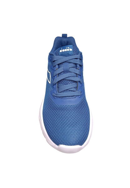 Scarpe sneakers Bambini e ragazzi Diadora evo run  blue-bianco laccio