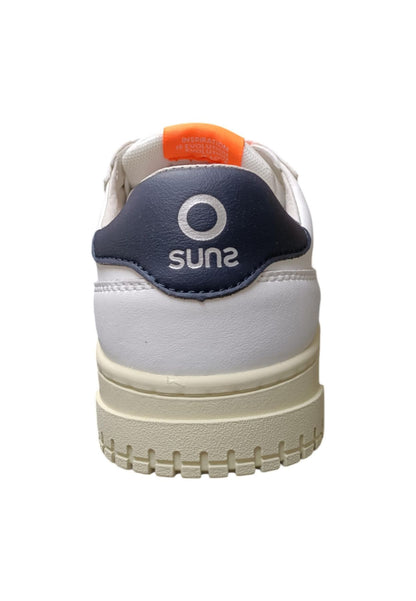 Scarpe sneakers Unisex bambini SUNS YANKEES  bianco-nero 20-35 velcro/ 36-39 laccio