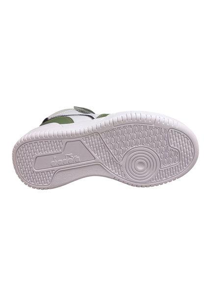 Scarpe sneakers Bambini e ragazzi Diadora RAPTOR  nero-bianco laccio elastico e velcro