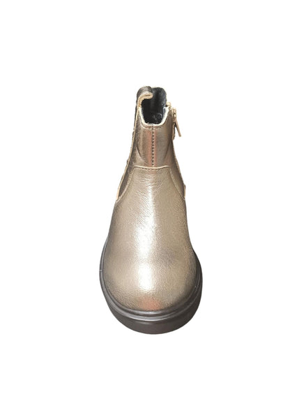 Anfibio Bambine Gioseppo KISBER Grigio Plomo con Zip - Stivaletto Pelle