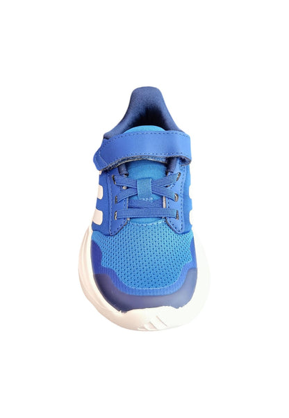Scarpe sneakers Bambini e ragazzi adidas TENSAUR RUN  blue-bianco laccio elastico e velcro
