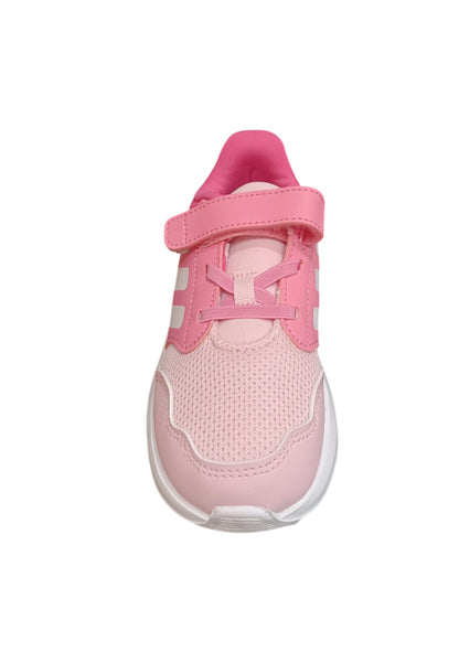 Scarpe sneakers Bambine e ragazze adidas tensaur  rosa-fuxja-bianco velcro