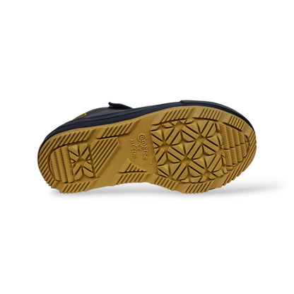 Scarpe sneakers Bambini e ragazzi converse malden street A18062C marrone-nero laccio elastico e velcro
