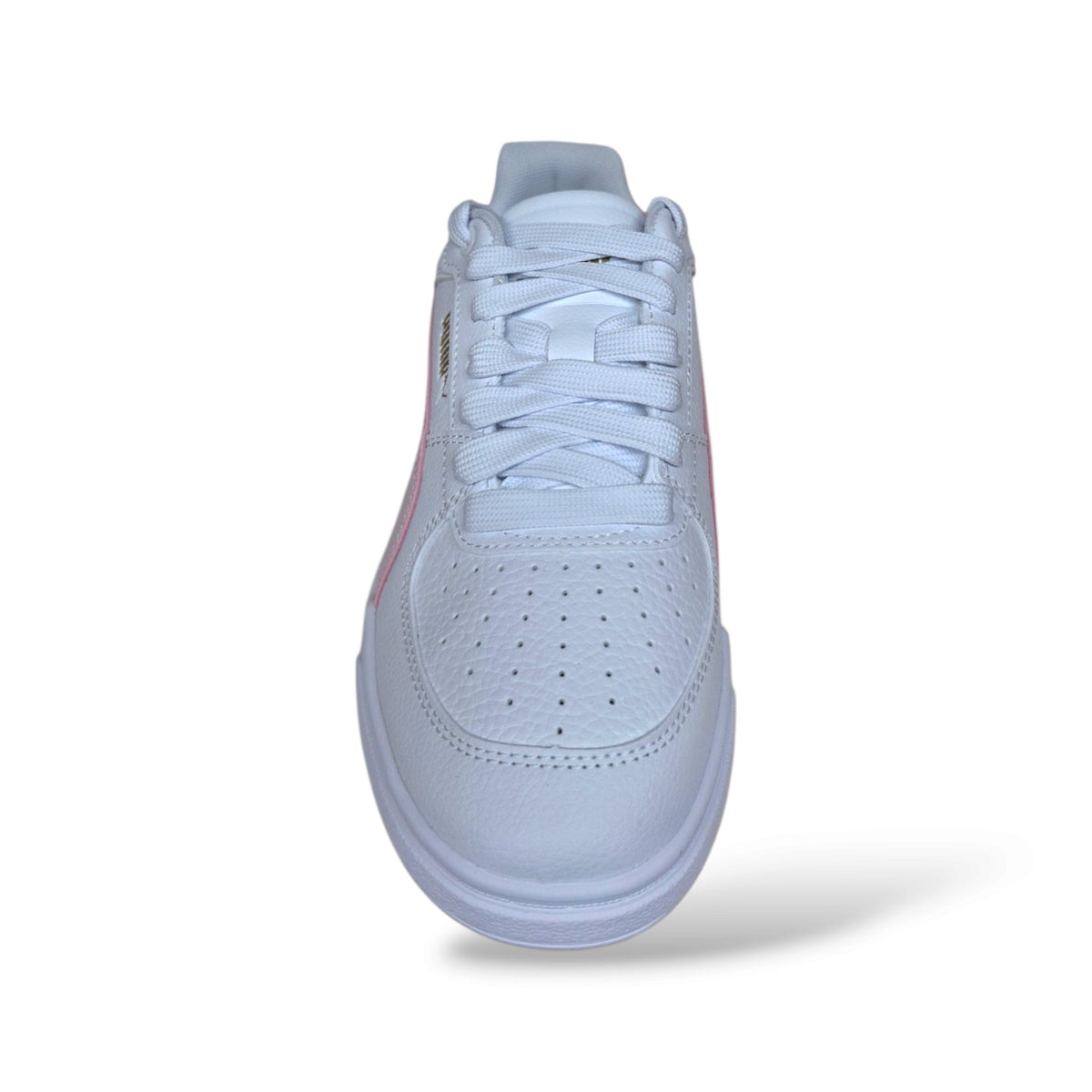 scarpe-sportive-bambine-puma-caven-stile-basket-in-pelle-bianco-rosa-scarpetteria-gica-trani
