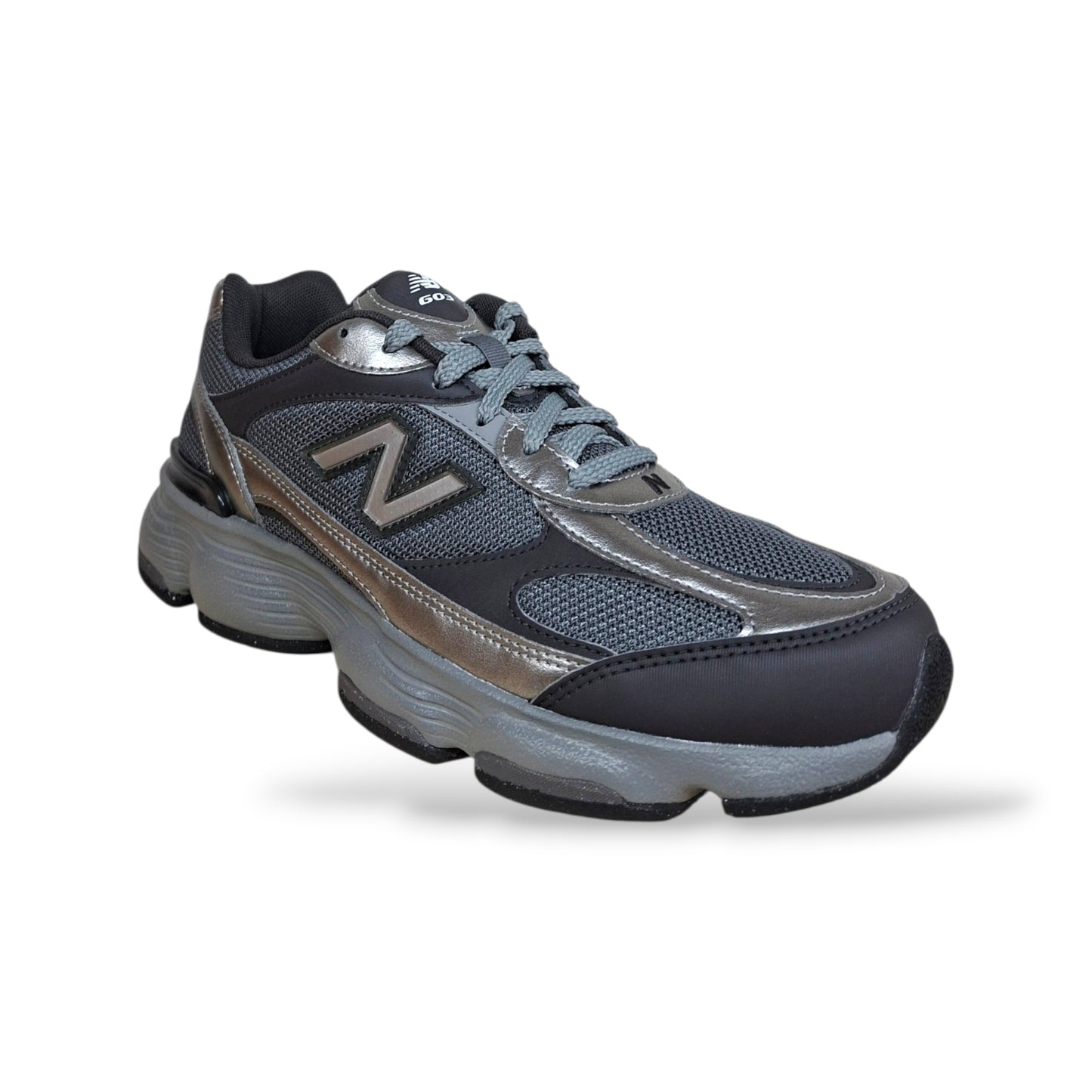 New Balance 630 Sneakers Uomo Nero Grigio | Taglia 41,5-45 | Pelle Tessuto Lacci | Scarpetteria Gica