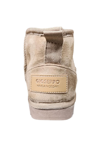Stivaletti bambina Gioseppo Esko camel suede - Stile caldo con elastico