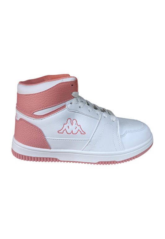 Scarpe sneakers Bambini e ragazzi Kappa KL2  bianco-rosa laccio