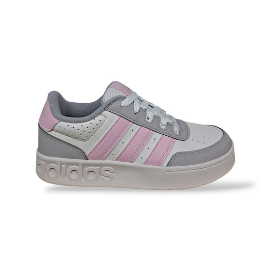 adidas-breakbase-kj9590-sneakers-ragazze-bianco-grigio-rosa-pelle-lacci-taglie-36-40-scarpetteria-gica-trani