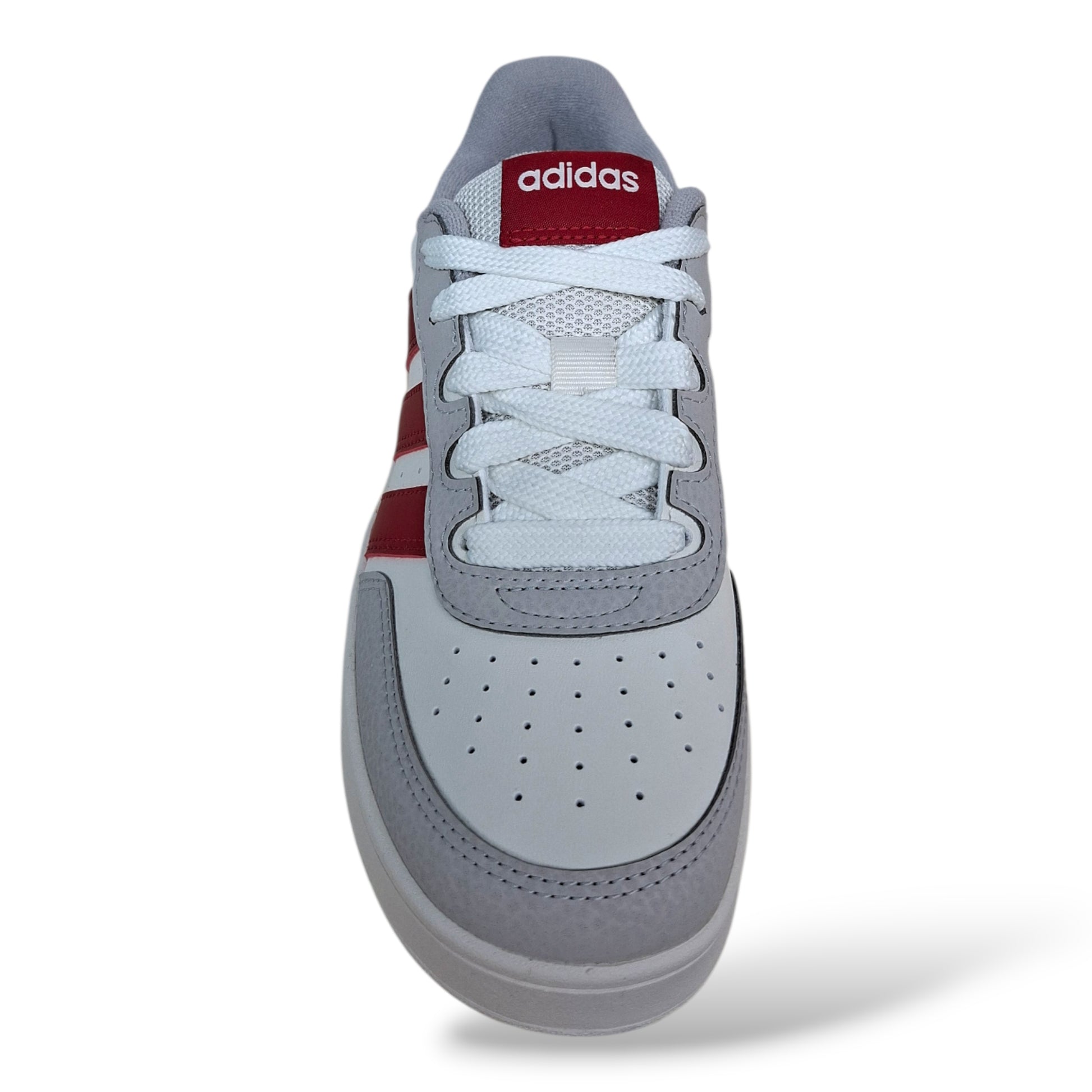 scarpe-sportive-vivaci-ragazzi-adidas-breakbase-bianco-grigio-rosso-pelle-lacci-back-to-school-scarpetteria-gica-trani
