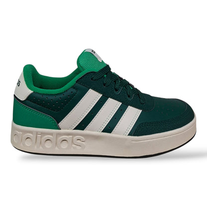 adidas-breakbase-ki1967-sneakers-ragazzi-verdone-bianco-pelle-lacci-taglie-36-40-scarpetteria-gica-trani
