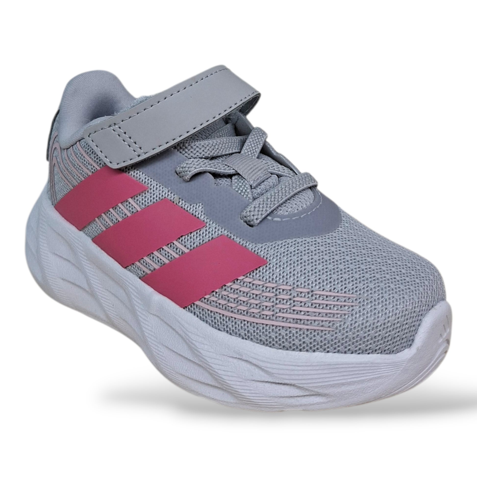 scarpe-bambine-piccole-adidas-galaxy-8-grigio-rosa-laccio-elastico-velcro-scuola-materna-scarpetteria-gica-trani

