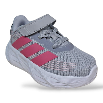 scarpe-bambine-piccole-adidas-galaxy-8-grigio-rosa-laccio-elastico-velcro-scuola-materna-scarpetteria-gica-trani
