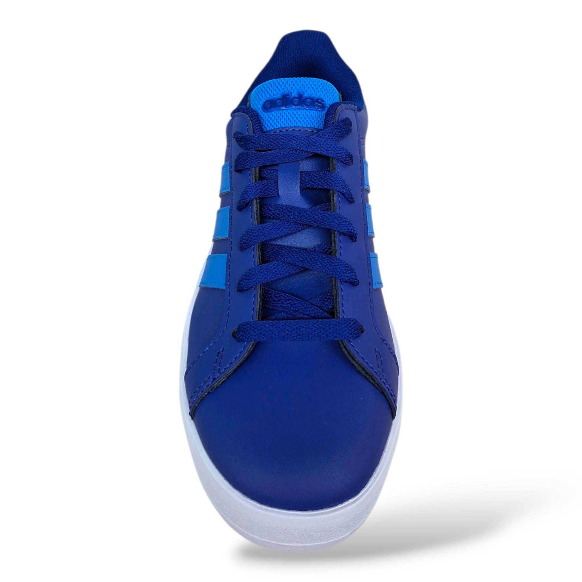 scarpe-blu-azzurre-unisex-ragazzi-adidas-grand-court-pelle-lacci-back-to-school-scarpetteria-gica-trani
