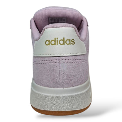 adidas-grand-court-sneakers-ragazze-rosa-bianco-suede-morbido-lacci-suola-gomma-antiscivolo-scarpetteria-gica-trani

