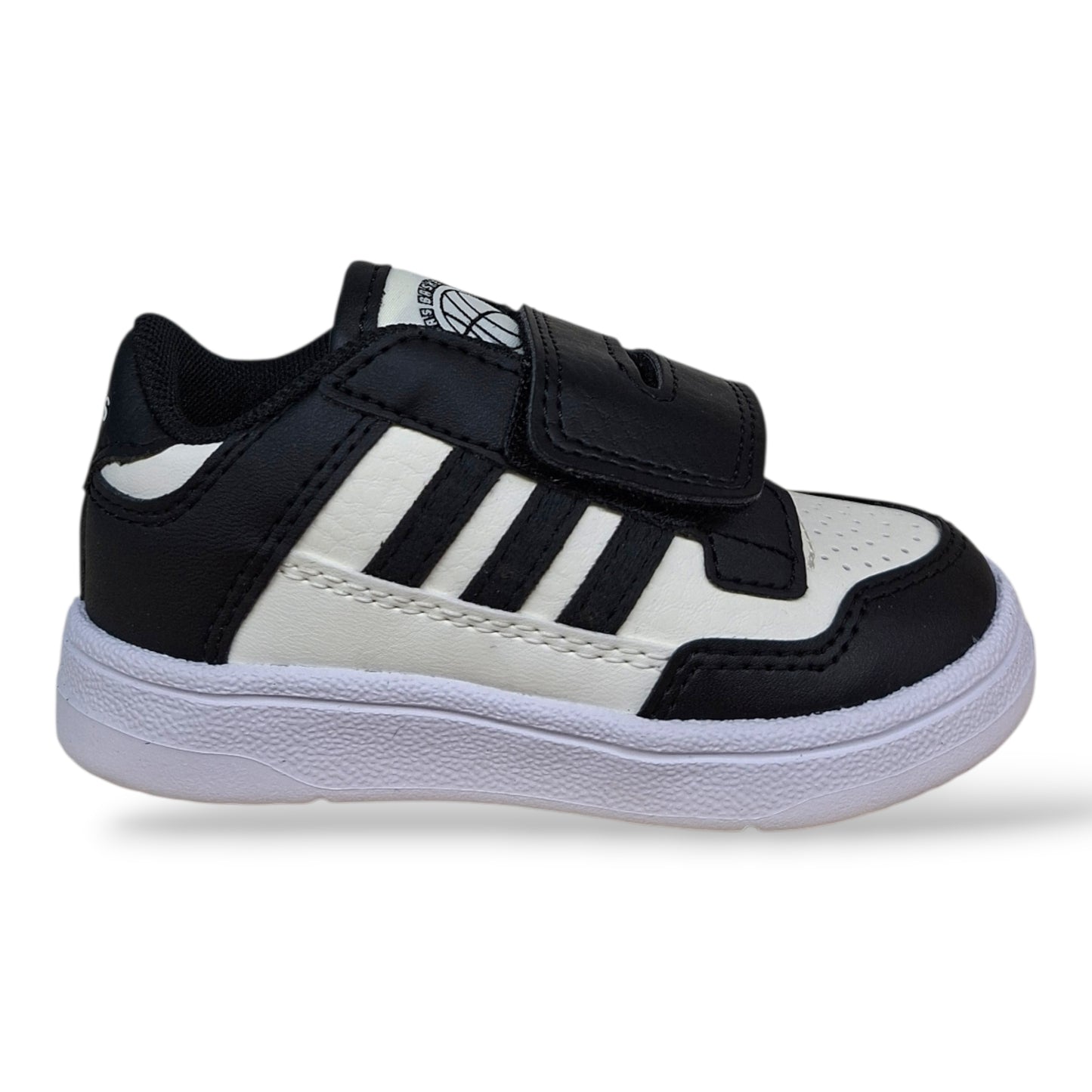 adidas-rapid-court-js3546-sneakers-bambini-nero-bianco-velcro-strappo-taglie-21-27-scarpetteria-gica-trani
