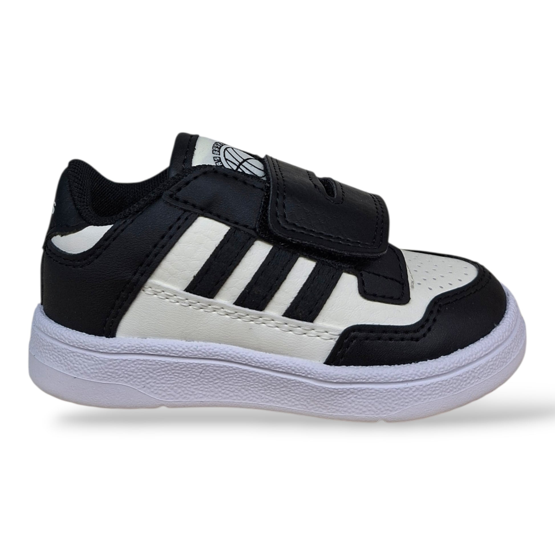 adidas-rapid-court-js3546-sneakers-bambini-nero-bianco-velcro-strappo-taglie-21-27-scarpetteria-gica-trani
