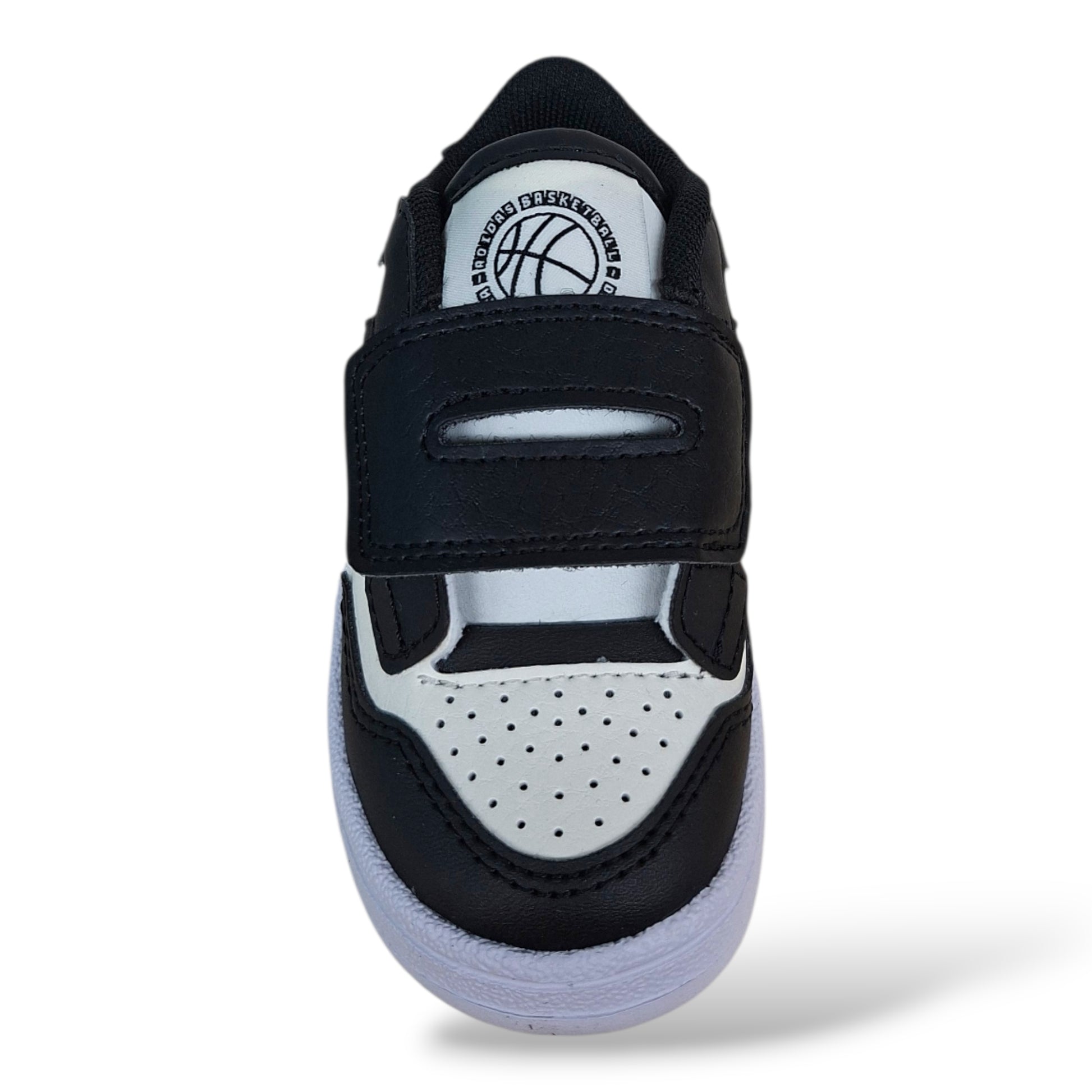 scarpe-sportive-unisex-bambini-adidas-rapid-court-nero-bianco-velcro-pratico-back-to-school-scarpetteria-gica-trani
