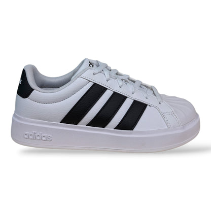adidas-streettalk-jq6146-sneakers-ragazzi-bianco-nero-pelle-lacci-urban-street-taglie-36-40-scarpetteria-gica-trani

