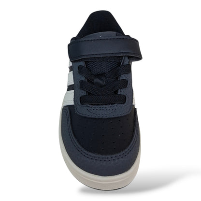 scarpe-da-scuola-bambini-adidas-breakbase-nero-grigio-pelle-velcro-back-to-school-scarpetteria-gica-trani
