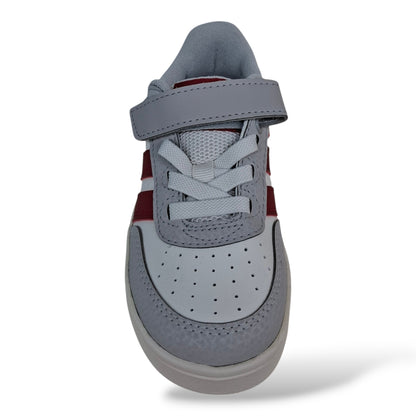 scarpe-da-scuola-bambini-adidas-breakbase-bianco-grigio-rosso-pelle-velcro-back-to-school-scarpetteria-gica-trani
