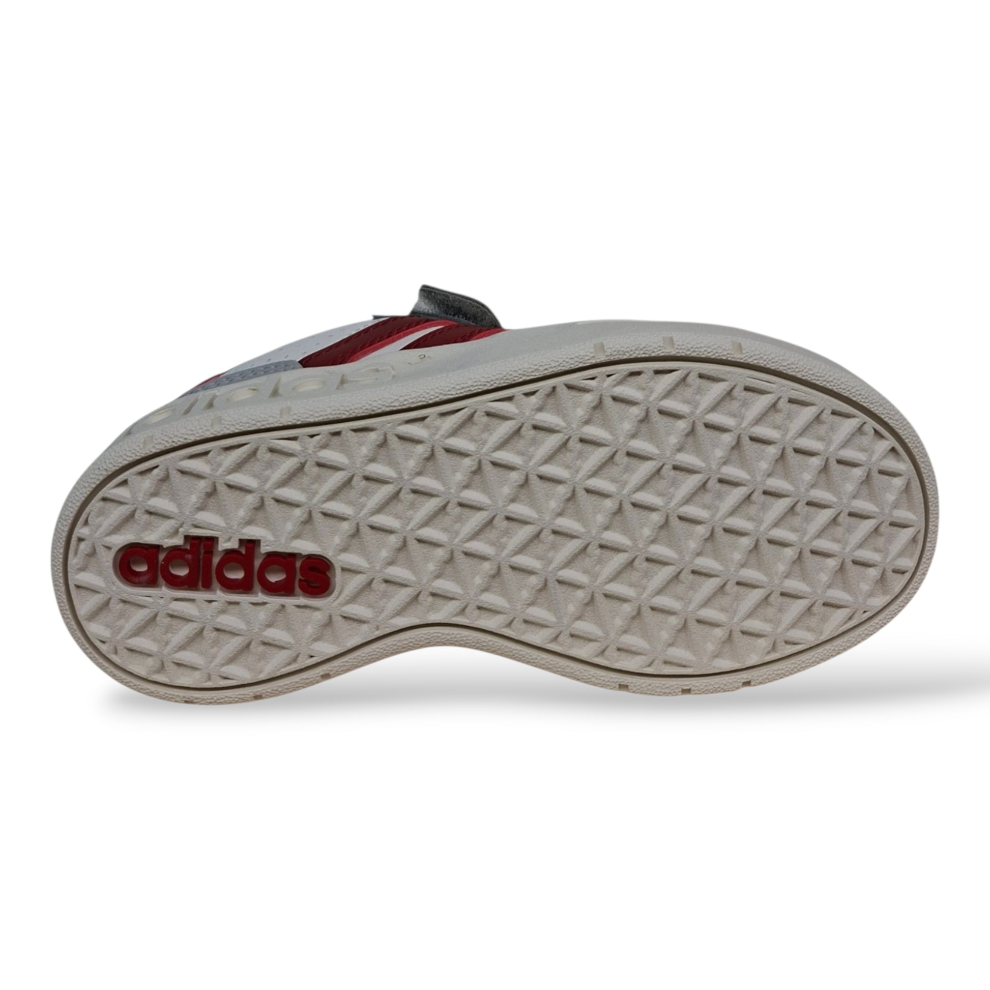 sneakers-sportive-bambini-ragazzi-adidas-breakbase-bianco-grigio-rosso-laccio-elastico-strappo-scarpetteria-gica-trani
