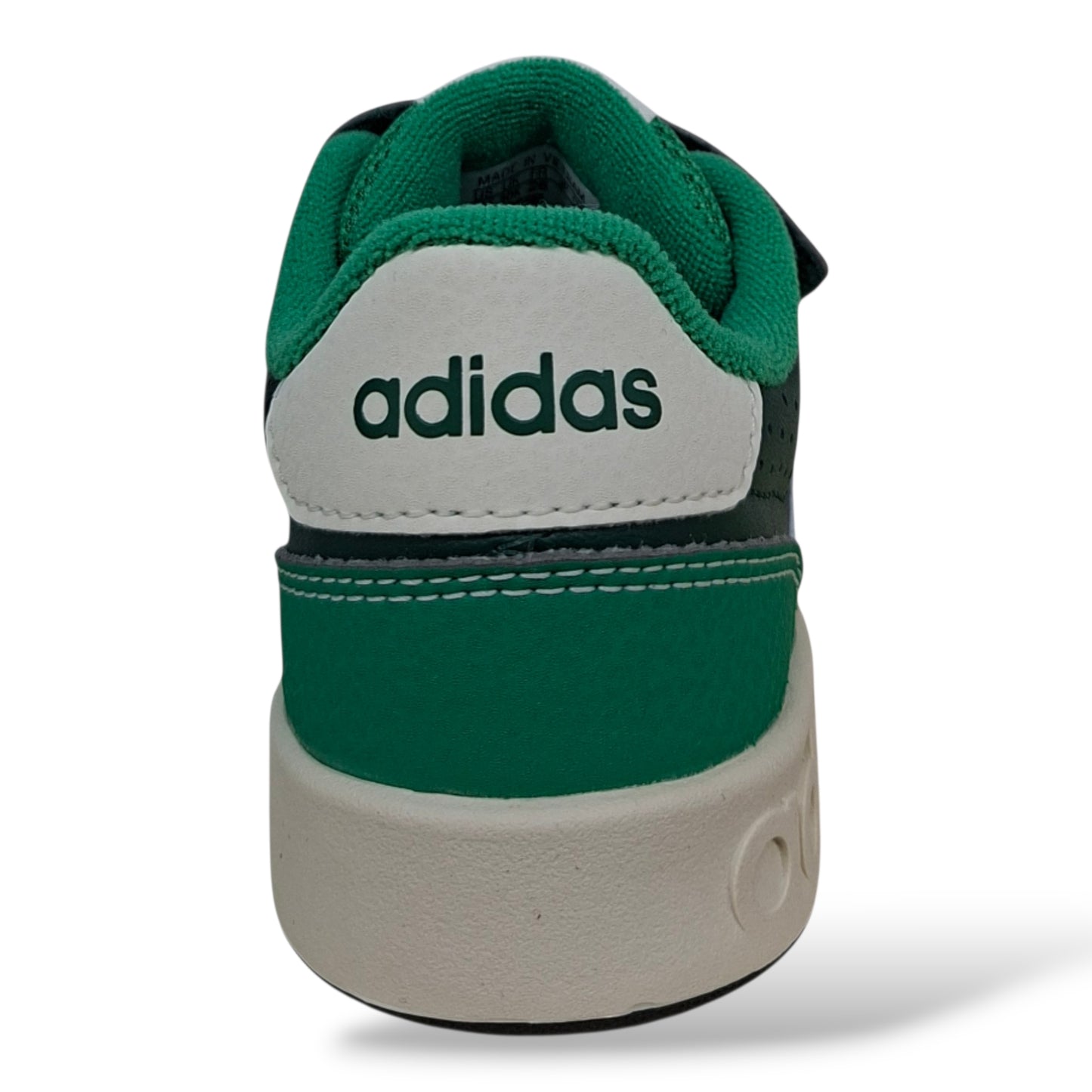 adidas-breakbase-sneakers-bambino-verdone-bianco-laccio-elastico-velcro-suola-antiscivolo-scarpetteria-gica-trani
