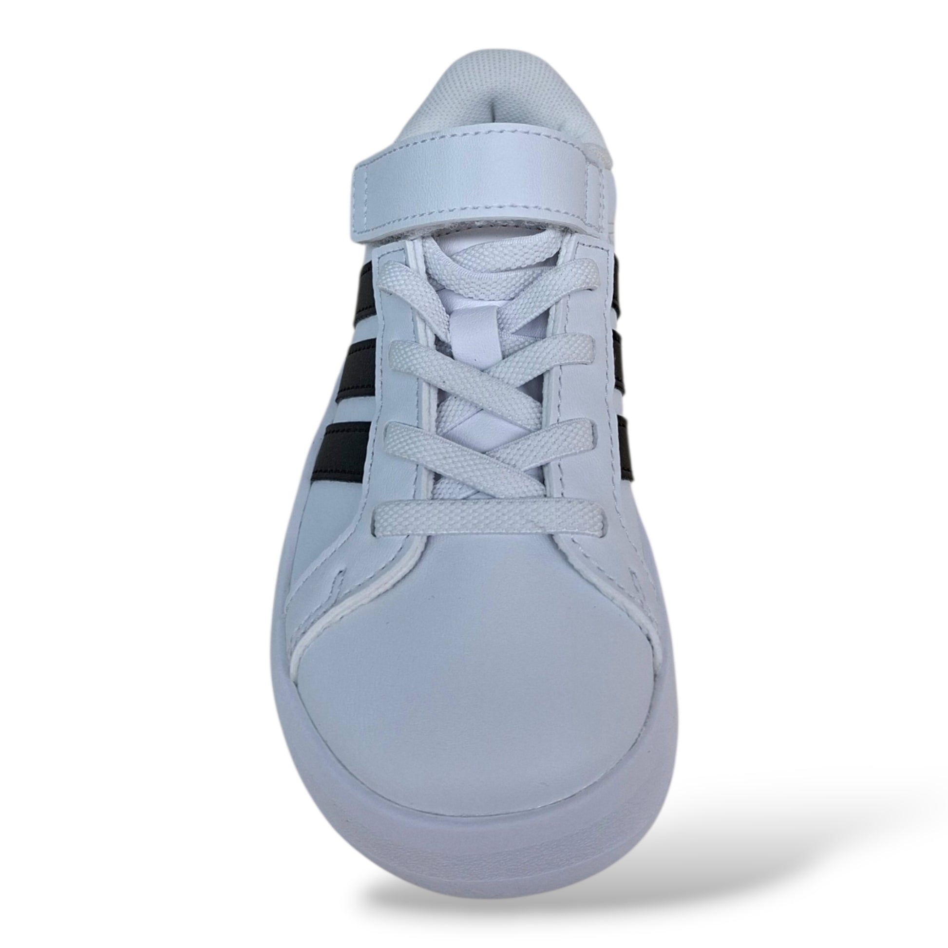 scarpe-da-scuola-bambini-adidas-grand-court-bianco-nero-pelle-velcro-back-to-school-scarpetteria-gica-trani
