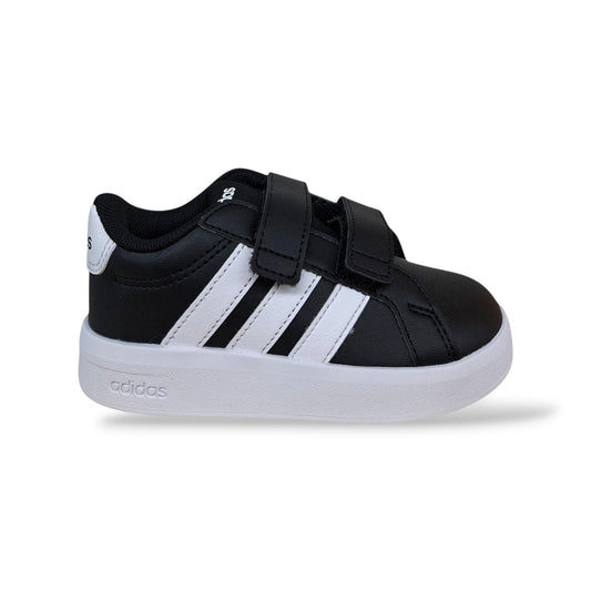 adidas-grand-court-hp3535-sneakers-bambini-nero-bianco-velcro-strappo-pelle-taglie-20-27-scarpetteria-gica-trani
