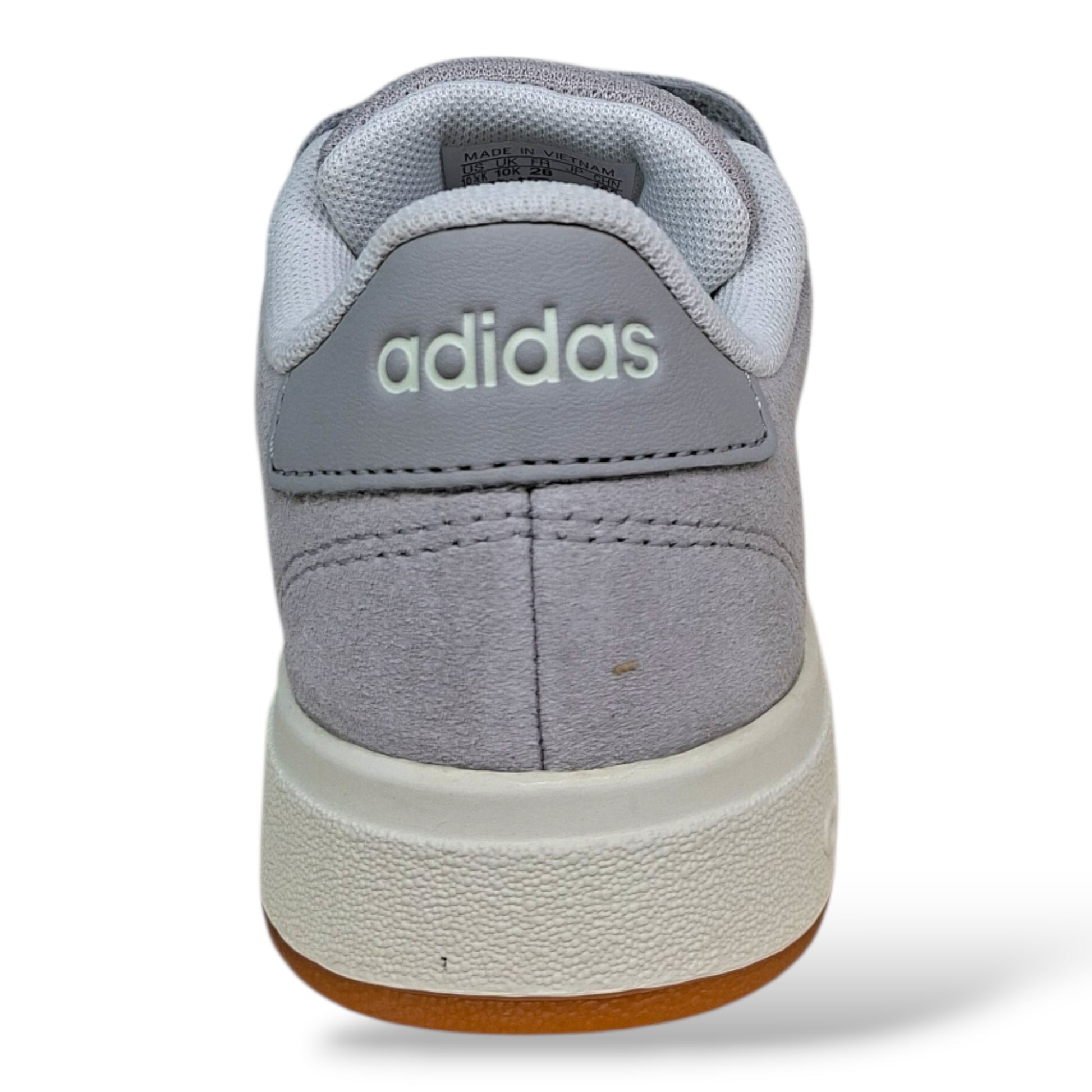 adidas-grand-court-sneakers-ragazzi-grigio-bianco-suede-morbido-velcro-suola-gomma-antiscivolo-scarpetteria-gica-trani
