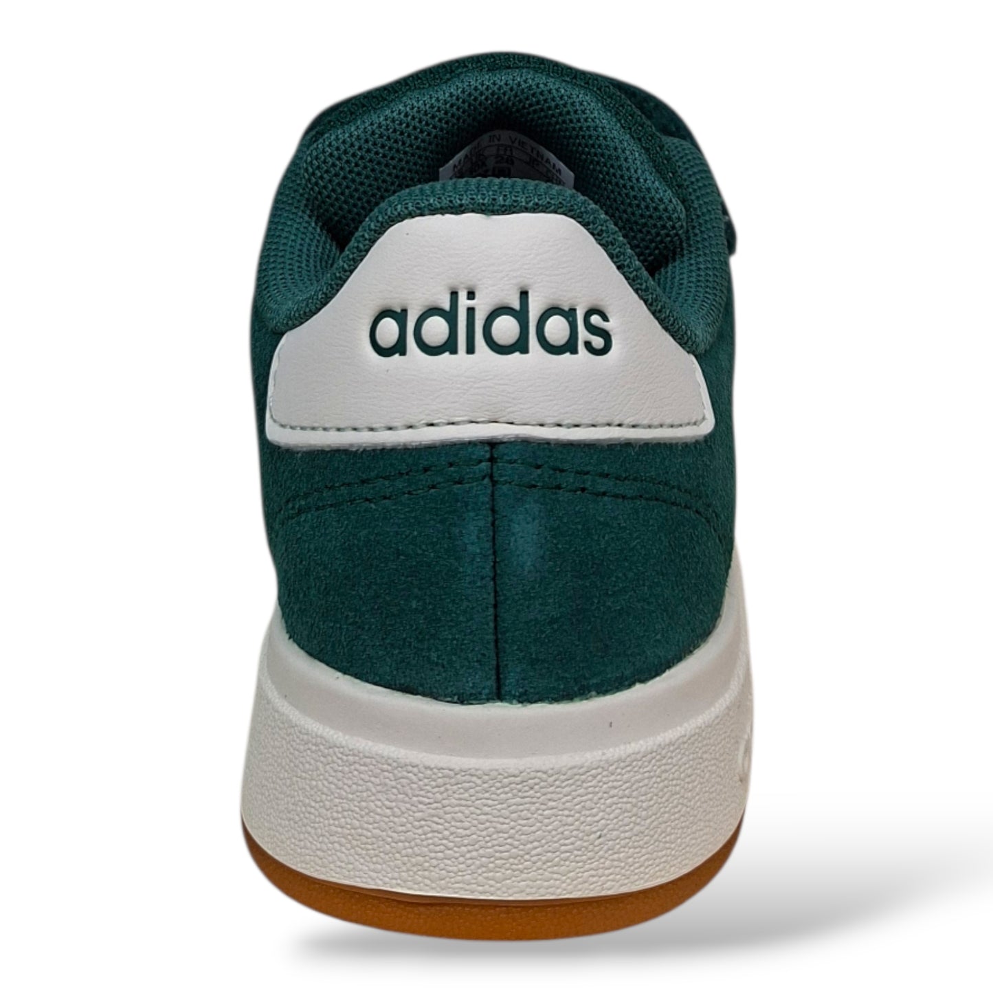 adidas-grand-court-sneakers-ragazzi-verdone-bianco-suede-morbido-velcro-suola-gomma-antiscivolo-scarpetteria-gica-trani
