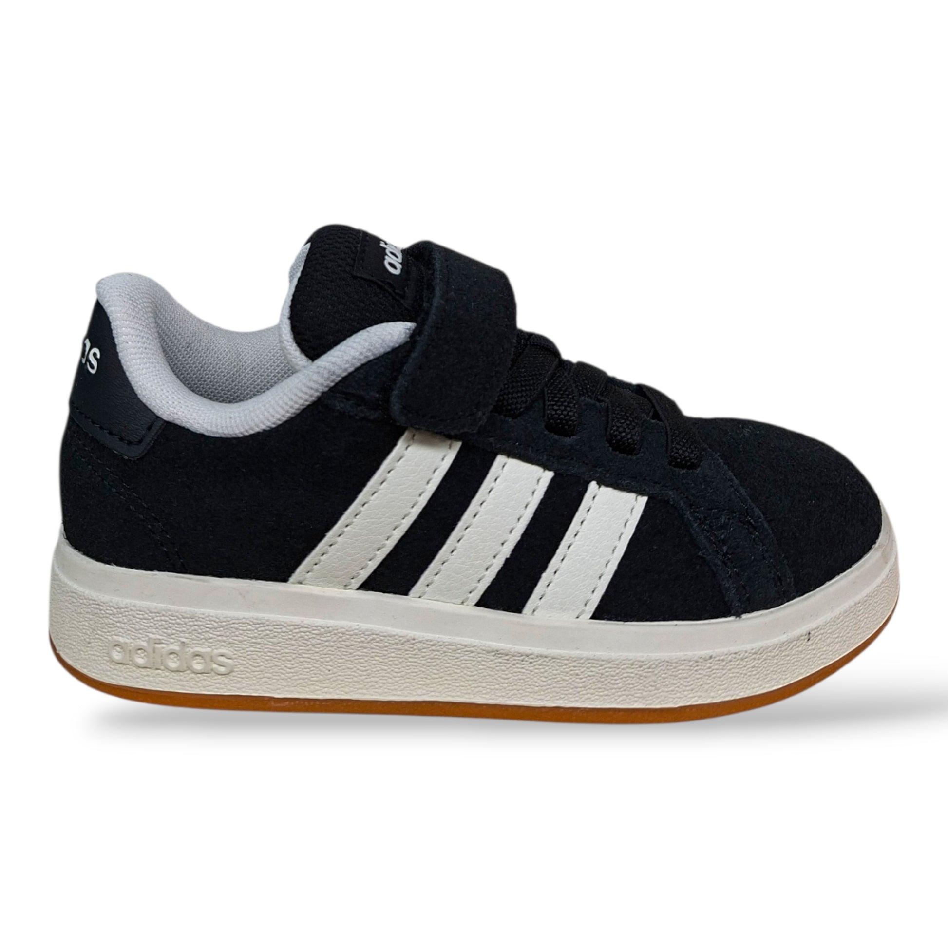 adidas-grand-court-jp5896-sneakers-ragazzi-nero-bianco-suede-laccio-elastico-velcro-taglie-28-35-scarpetteria-gica-trani

