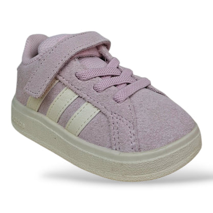 scarpe-suede-bambine-piccole-adidas-grand-court-rosa-bianco-laccio-elastico-strappo-scuola-materna-scarpetteria-gica-trani
