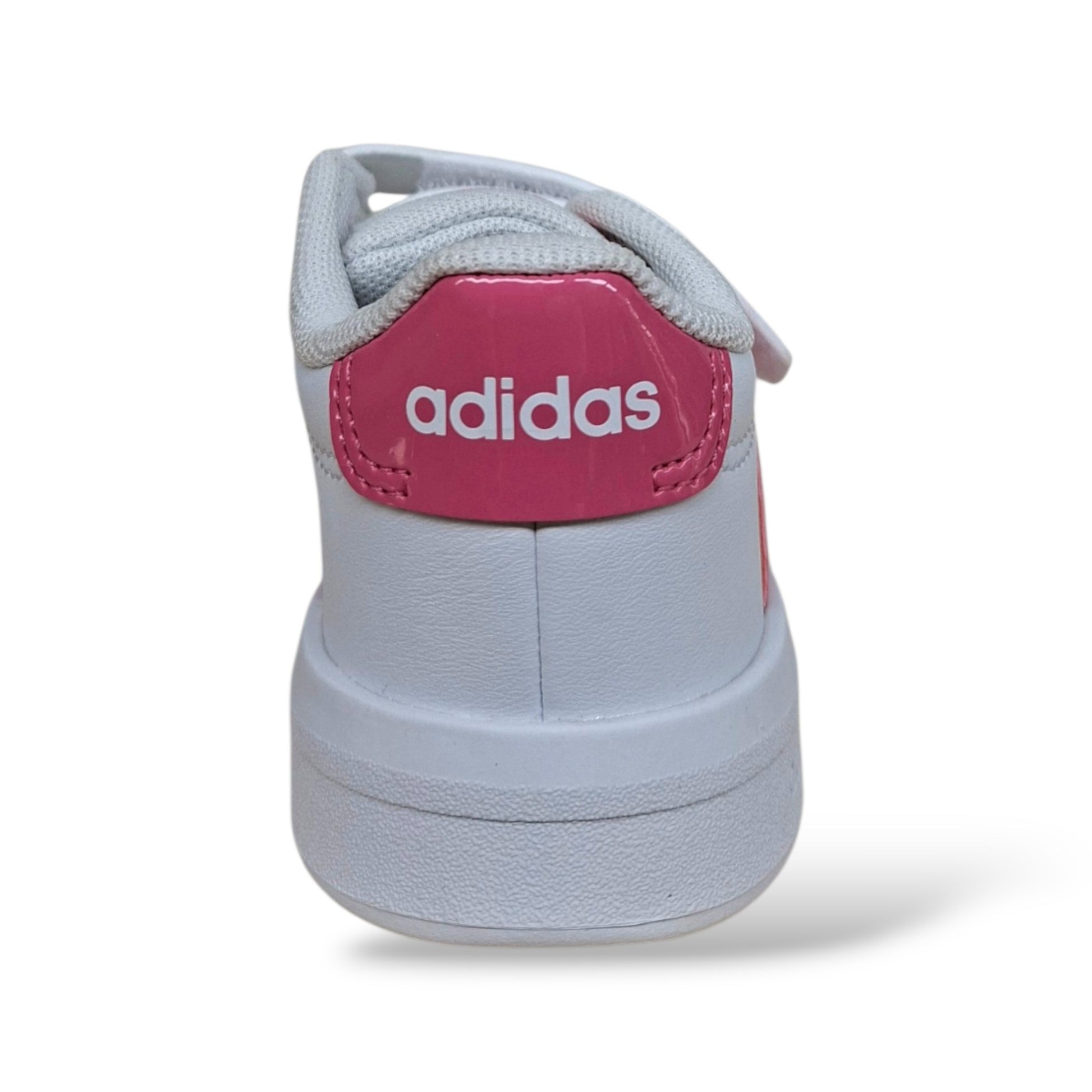 adidas-grand-court-sneakers-bambina-bianco-rosa-tomaia-pelle-suola-gomma-antiscivolo-autunno-inverno-scarpetteria-gica-trani
