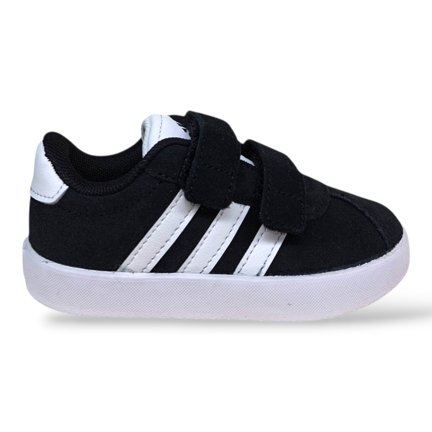 adidas-vl-court-sneakers-bambini-nero-bianco-velcro-suede-taglie-20-27-scarpetteria-gica-trani
