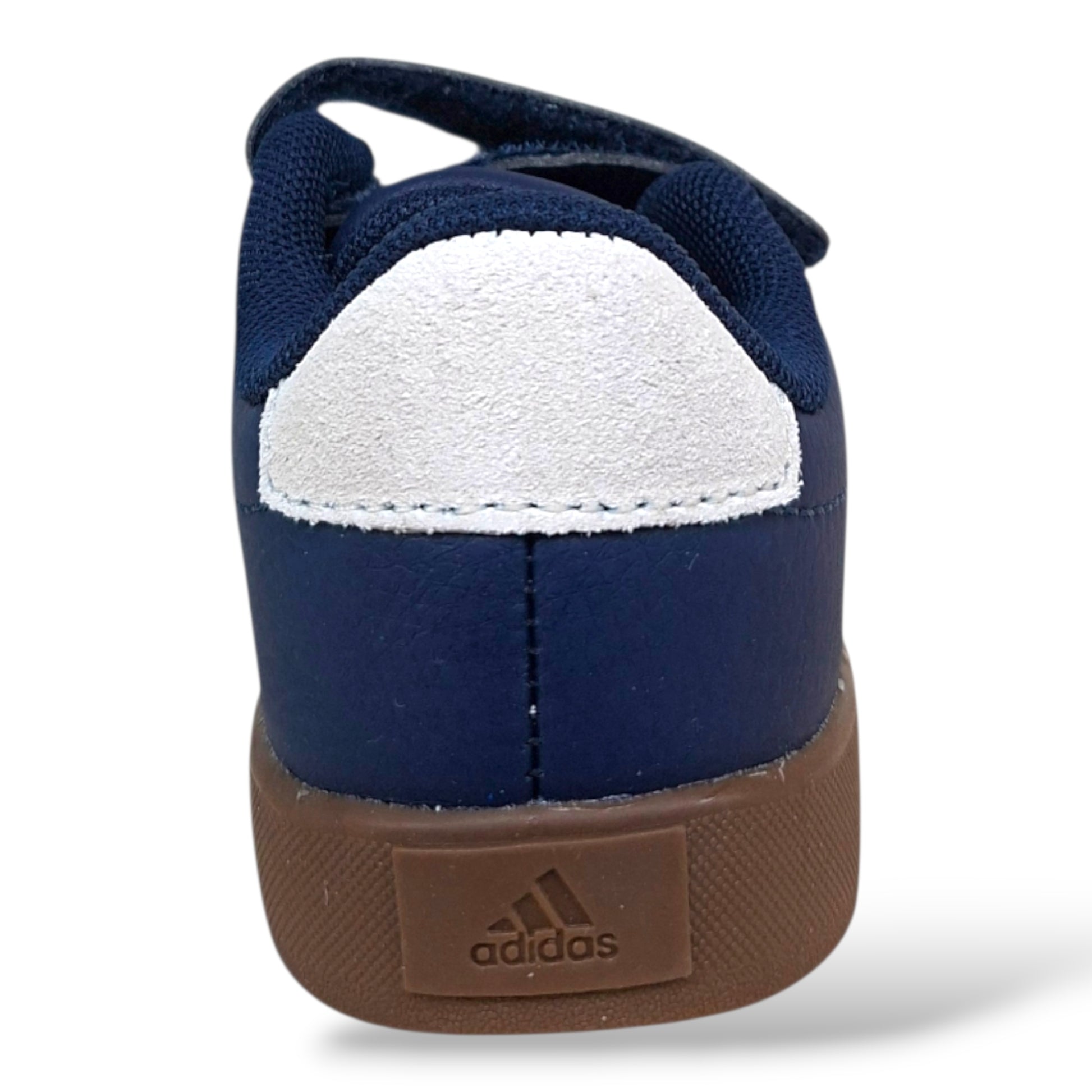 adidas-vl-court-sneakers-bambini-blu-marrone-pelle-suede-chiusura-velcro-suola-antiscivolo-scarpetteria-gica-trani
